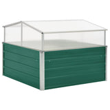 47020 Greenhouse Green 100x100x77 cm Galvanised Steel