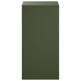Plant Stand 2 pcs Olive Green 40 x 40 x 80 cm Steel 8012551