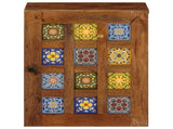 Bathroom Hanging Cabinet with Storage Walnut 38 x 33 x 48 cm 4018244