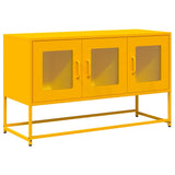 ZNTS TV Cabinet Mustard Yellow 100.5x39x60.5 cm Cold-rolled Steel 853341