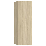 8 Piece TV Cabinet Set Sonoma Oak Engineered Wood 3114232