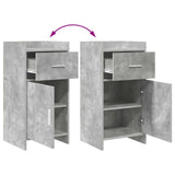 Sideboard Concrete Grey 40 x 36 x 80 cm Engineered Wood 8011086
