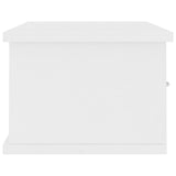 Wall-mounted Drawer Shelf White 60x26x18.5 cm Engineered Wood 800585