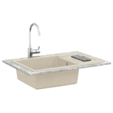 Sink Beige 780 x 500 mm 80% Quartz and 20% Resin 42028402