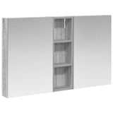 Bathroom Cabinet Set 3 pcs 100 x 10.5 x 60.5 cm Engineered wood 3403701