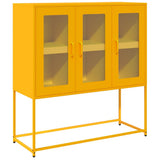 Sideboard Mustard Yellow 100.5x39x107 cm Cold-rolled Steel 853407