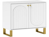 2-Door Sideboard Storage Cabinet - White T3398P343443