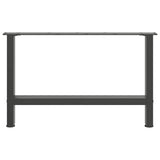 Coffee Table Legs Anthracite 2 pcs 70x cm Steel 4013290