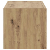 TV Wall Cabinet Artisian Oak 60 x 31 x 29.5 cm Engineered Wood 892207