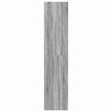 Highboard Grey Sonoma 40x41x185 cm Engineered Wood 3281671