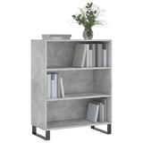 Shelf Cabinet Concrete Grey 69.5x32.5x90 cm Engineered Wood 828392