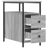 Bedside Cabinets 2 pcs Grey Sonoma 30x60x60 cm Engineered Wood 826070