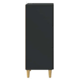 Drawer Cabinet Black 33 x 34.5 x 90 cm Engineered Wood 894616