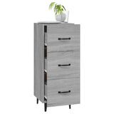 Sideboard Grey Sonoma 34.5x34x90 cm Engineered Wood 817412