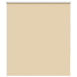 Roller Blind Blackout Beige 130x130 cm Fabric Width 126.6 cm Polyester 4010718