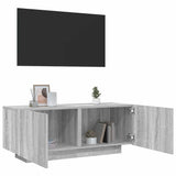 TV Cabinet Grey Sonoma 100x35x40 cm Engineered Wood 815718