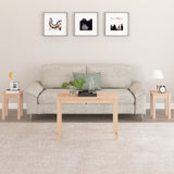 Nesting Tables 3 pcs Solid Wood Pine 824978