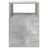 End Table 2 pcs Concrete Grey 30.5 x 30 x 45 cm Engineered Wood 890903