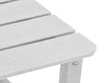 Side Table White 38 x 38 x 46 cm Polyethylene 42006633