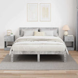 End Table 2 pcs Concrete Grey 30.5 x 30 x 45 cm Engineered Wood 890903