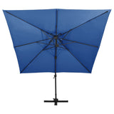 Cantilever Garden Parasol Azure Blue 312378