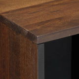 Sideboard Brown 80x34x75 cm Solid Wood Mango 377571