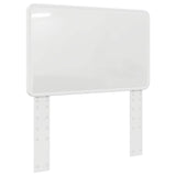 Headboard Gloss White Engineered wood 887917