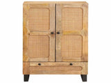 Sideboard with Shelf Brown 60 x 33 x 100 cm Solid Mango Wood 4018072