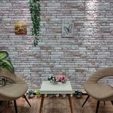 3D Wall Panels with Dark Grey Brick Design 10 pcs EPS 149584