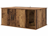Cat House Old Wood 85 x 55 x 50 cm Engineered Wood 8000741