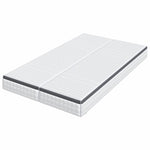 Mattress 2 pcs White and Grey 60 x 200 cm Bonell Spring 4106441