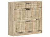 Shoe Cabinet UTRECHT 78 x 24 x 100 cm Engineered Wood 897757