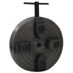 4 Jaw Wood Chuck with M18 Connection Steel Black 150x63 mm 147833