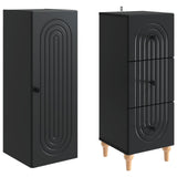 Cabinet Set 2 pcs 33 x 34.5 x 90 cm Engineered Wood 3416467