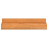 Window Sills 2 pcs Light Brown 80x 40 x 2 cm Solid Beech Wood 42048200