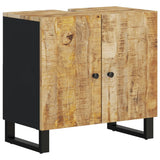 3 Piece Bathroom Furniture Set Solid Wood Mango 3200637