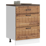 Kitchen Base Cabinet Lucca Old Wood Engineered Wood 854277