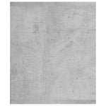 ZNTS Book Cabinet/TV Cabinet Concrete Grey 36x30x143 cm Engineered Wood 800148