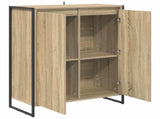 Shoe Cabinet with Door Sonoma 79 x 36 x 100 cm Engineered Wood 886463