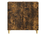 Sideboard Smoked Oak 66 x 34.5 x 90 cm Engineered Wood 895050