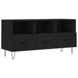 TV Cabinet Black 102x36x50 cm Engineered Wood 829029
