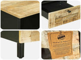 Storage Cabinets Natural 100 x 33 x 46 cm Solid Mango Wood 4018862