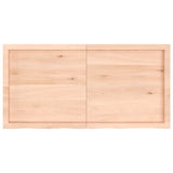 Table Top 120x60x cm Untreated Solid Wood Oak 3156312