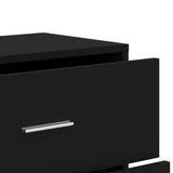 Sideboards 2 pcs Black 60x31x84 cm Engineered Wood 3276582