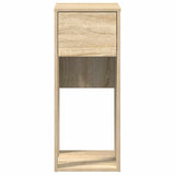 Computer Tower Stand with Drawer Sonoma Oak 30x44x74 cm 858733