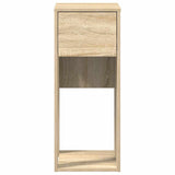 ZNTS Computer Tower Stand with Drawer Sonoma Oak 30x44x74 cm 858733