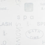 ZNTS Shower Roller Blind 120x240 cm Splash 142873