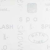 ZNTS Shower Roller Blind 120x240 cm Splash 142873