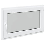 Tilt & Turn Basement Window RISOR 100 x 70 cm PVC and Glass 42047253