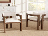 Set of 2, solid wood chairs, dining chairs, suitable for homes, restaurants, living rooms, and N606P403805B